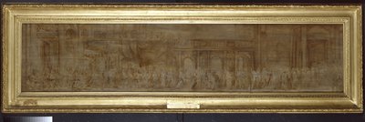 Charles I and the Knights of the Garter in Procession, 1638 by Anthony van Dyck
